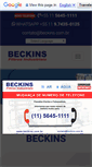 Mobile Screenshot of beckins.com.br